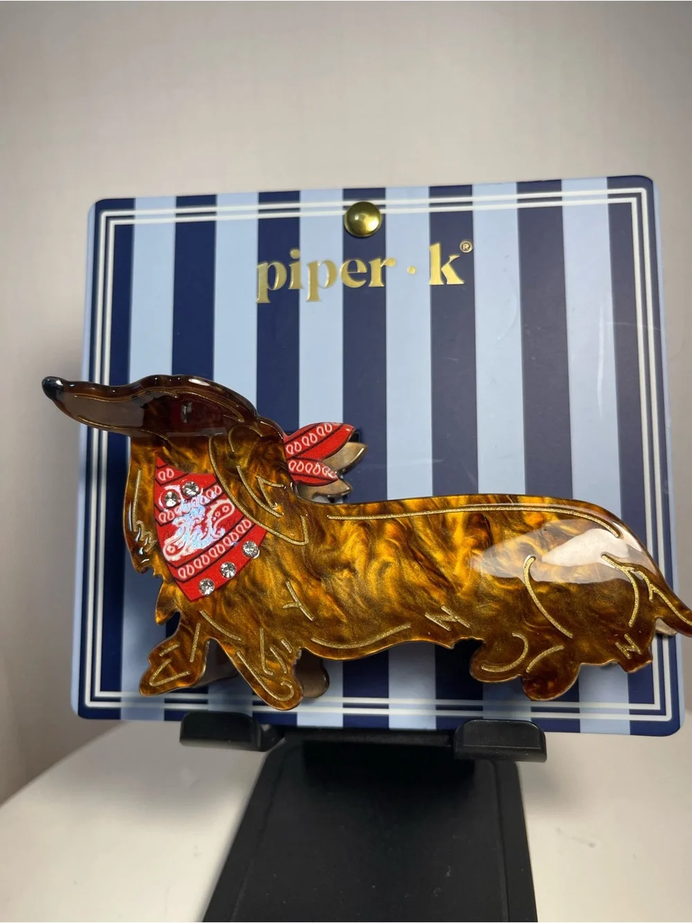 Piper dachshund hair